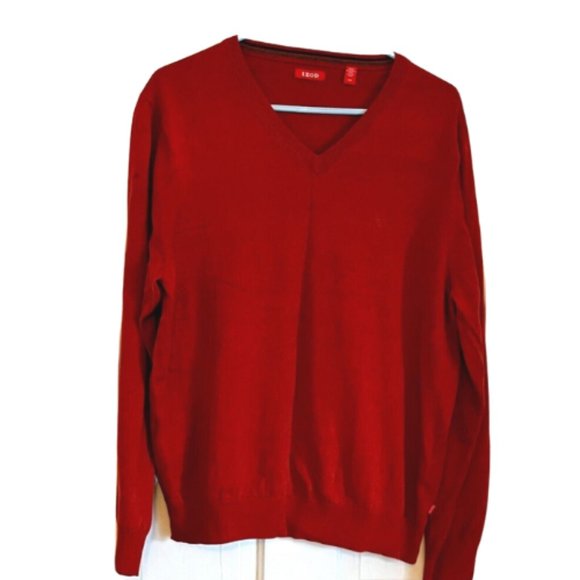 IZOD Orange Men's Sweater- Size Large - Picture 1 of 2